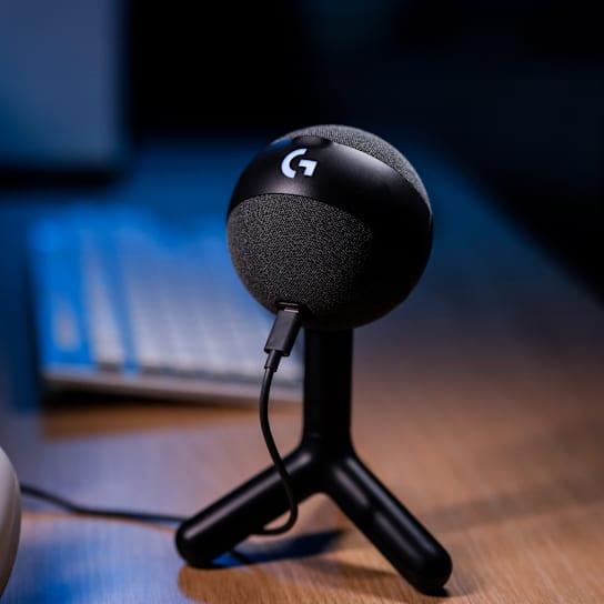Logitech G Yeti Orb RGB Gaming USB Microphone - Black Logitech G Yeti Orb RGB Gaming USB Microphone - Black